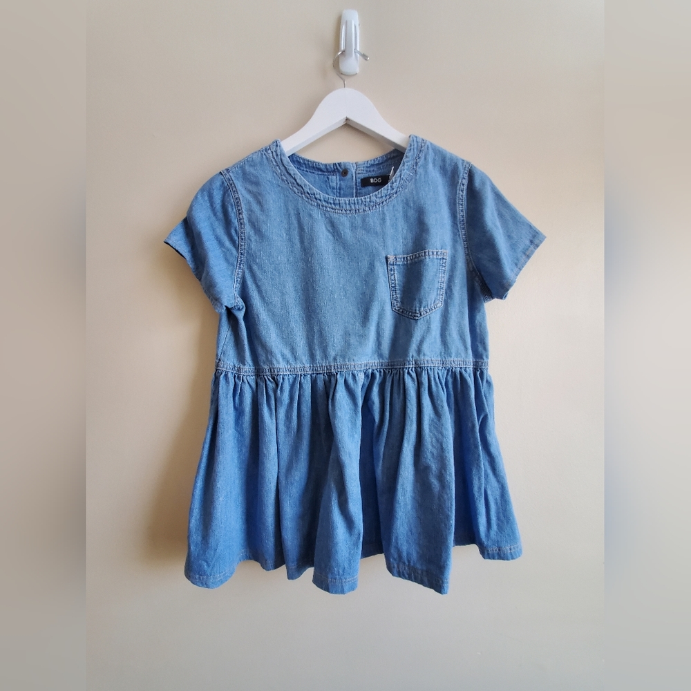 Urban Outfitters BDG denim blouse short sleeve